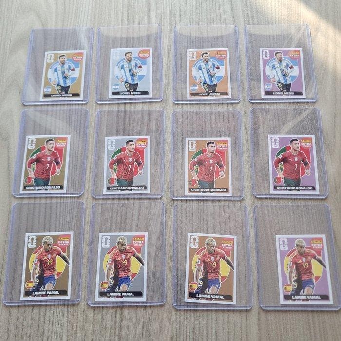 2026 Panini USA 2026 World Cup Lionel Messi, Cristiano, Verzamelen, Stickers