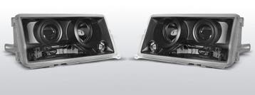 koplampen | Mercedes W201 1982-1993 | zwart, Auto-onderdelen, Verzenden, Nieuw, Mercedes-Benz