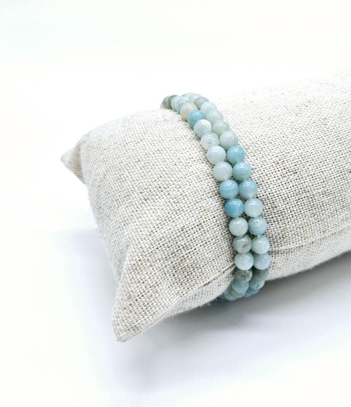 Amazoniet armband 4mm, Sieraden, Tassen en Uiterlijk, Edelstenen, Ophalen of Verzenden