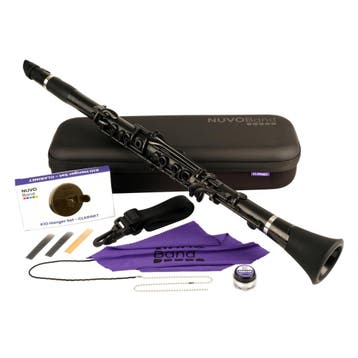 NUVO B200CBK BAND Bb-klarinet – ABS kunststof, 420 g,, Ophalen of Verzenden, Nieuw