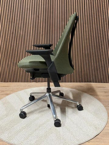 Refurbished  Herman Miller Sayl Groen - Uitstekende Staat, Huis en Inrichting, Bureaustoelen, Verzenden, Zo goed als nieuw, Bureaustoel
