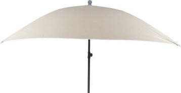 2dekans | Bo-Camp - Parasol - Vierkant - 170x170 cm - Sand, Ophalen of Verzenden, Zo goed als nieuw