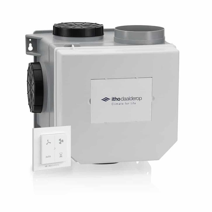 Itho Daalderop CVE-S PAK SE RFT-N ventilatorbox 375m3/h, Doe-het-zelf en Verbouw, Ventilatie en Afzuiging, Nieuw, Ophalen of Verzenden