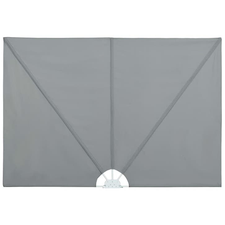 Balkonscherm 400cm | Staal & Polyester | 34% Korting, Tuin en Terras, Zonneschermen, 250 cm tot 450 cm, Zo goed als nieuw, Overige typen