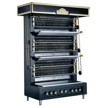 GGM Gastro | UBERT | Vlammenwand grill - 60kW - met 8 |, Verzenden, Nieuw, GGM Gastro
