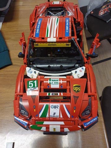 Lego Set - 42125 - Technic - Ferrari 488 GTE AF Corse, Nieuw
