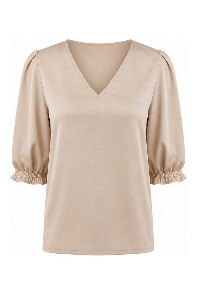 Aaiko Top in maat XS Beige, Kleding | Dames, Truien en Vesten, Beige, Zo goed als nieuw, Verzenden