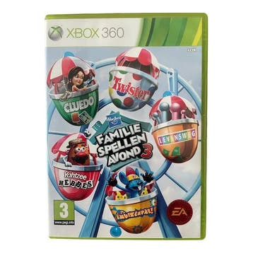 Hasbro Familie Spellen Avond 3 (XBOX 360) (TWEEDEHANDS), Spelcomputers en Games, Games | Xbox 360, Verzenden, Nieuw