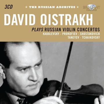 David Oistrach - Russian Violin Concertos (3xCD, 2011), Ophalen of Verzenden, Gebruikt