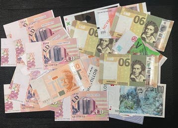 Wereld. - 26 Test Notes - Various Dates (Zonder