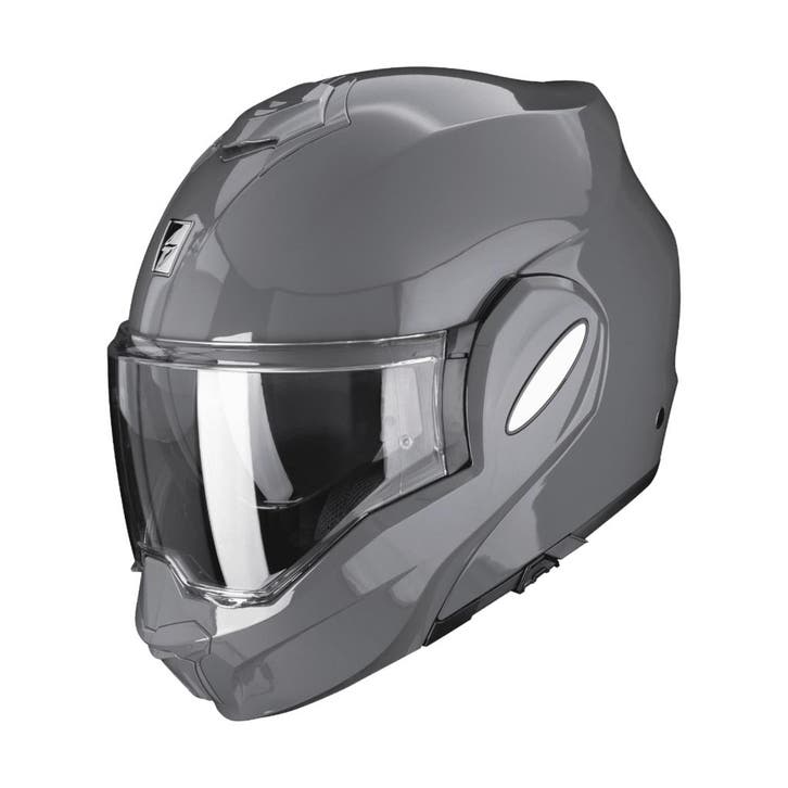 Scorpion Exo-tech EVO - Grijs, Motoren, Kleding | Motorhelmen, L, Verzenden