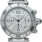 Cartier - Pasha Seatimer Chronograph Watch - W31089M7 -, Nieuw