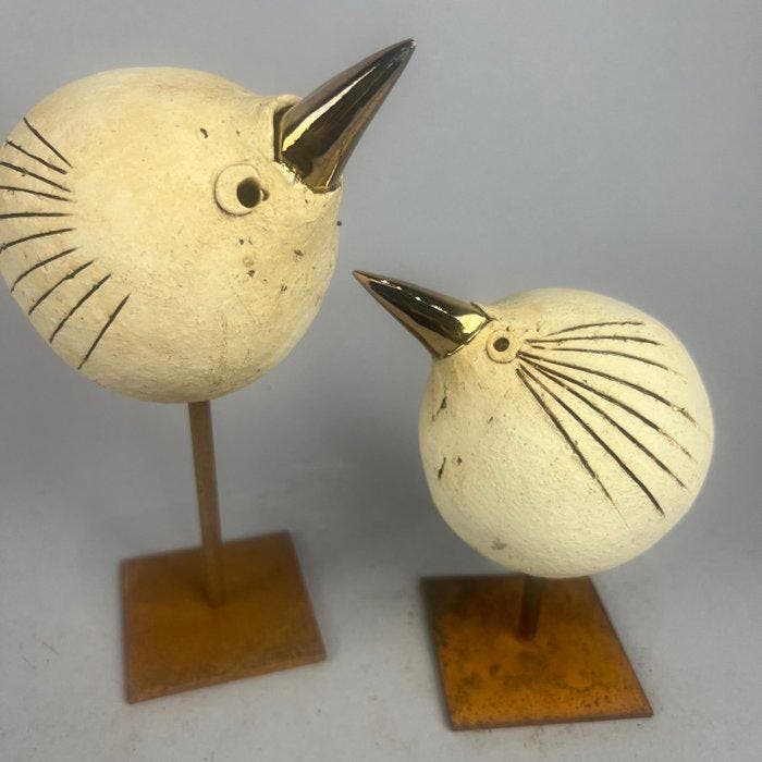 Ewa Budzowska - 2 BIRDS, Antiek en Kunst, Kunst | Designobjecten