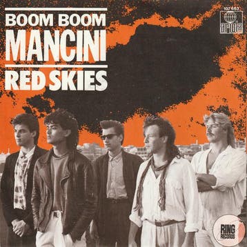 vinyl single 7 inch - Boom Boom Mancini - Red Skies, Verzenden, Zo goed als nieuw, 7 inch, Pop