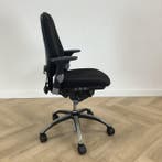 RH logic ergonomische bureaustoel, zwart - Gratis Bezorging, Gebruikt, Zwart, Ophalen of Verzenden, Bureaustoel