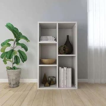 Witte Houten Opbergkast – Compact Dressoir 50x80 cm, Huis en Inrichting, Kasten | Boekenkasten, Verzenden, Nieuw