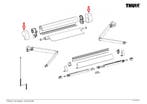 Thule Eindkap LH+RH 5200, Ophalen of Verzenden, Nieuw, Thule