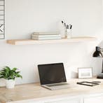 vidaXL Wandschap 110x23,5x4 cm bewerkt hout, Huis en Inrichting, Woonaccessoires | Wandplanken en Boekenplanken, Verzenden, Nieuw