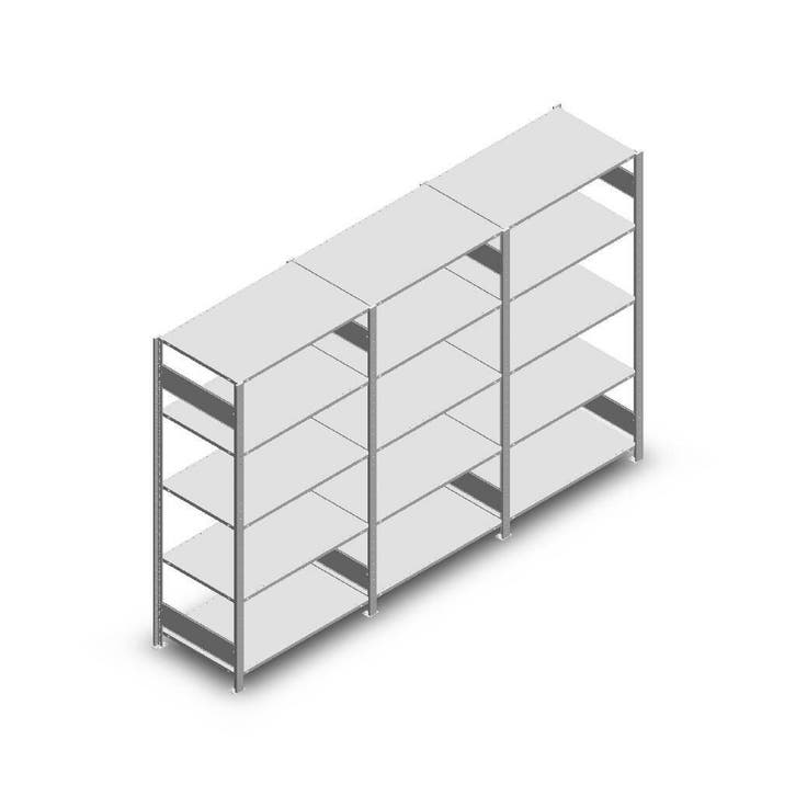 Aanbieding: Voordeelrij legbordstelling Heavy Duty, Zakelijke goederen, Kantoor en Winkelinrichting | Magazijn, Stelling en Opslag