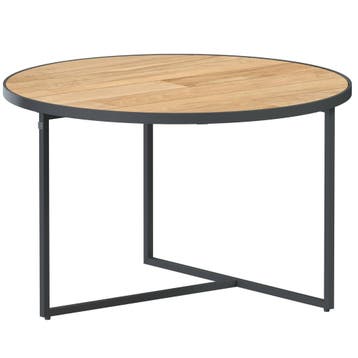 4 Seasons Outdoor Strada salontafel 73xH40 cm teak, Ophalen of Verzenden, Nieuw, Teakhout