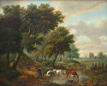 Louis Pierre Verwée [Verwee] (1806-1877), Landschap