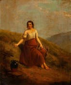 Joseph Rhodes (1782–1855) - Lady with a Pitcher (Dama con un