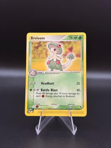 Pokemon 2004 EX Ruby &amp; Sapphire Breloom #16/109, Verzenden, Gebruikt, Losse kaart