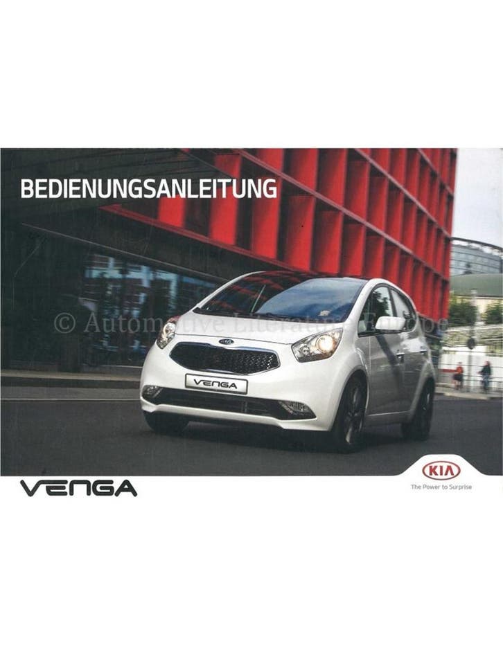2015 KIA VENGA INSTRUCTIEBOEKJE DUITS, Auto diversen, Handleidingen en Instructieboekjes