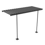 Opklapbare Kweektafel Aluminium Zwart 120 x 56 x 81 cm -, Tuin en Terras, Kweekspullen, Verzenden, Nieuw