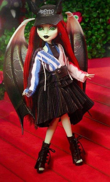 Mattel - Pop Off-White c/o Monster High Raven Raphsody Doll