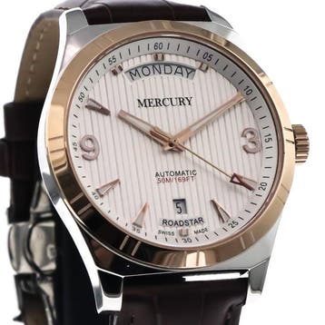 Mercury - Roadstar Automatic Swiss Watch - MEA493-SRL-1 -, Nieuw