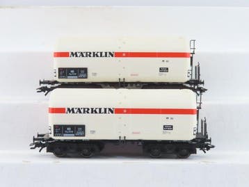 Märklin H0 - 47910 - Modeltrein goederenwagonset (2) - 2x, Nieuw