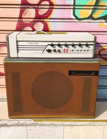 Corland - Aantal items: 2 - Gitaarversterker - Italië - 1960, Muziek en Instrumenten, Nieuw