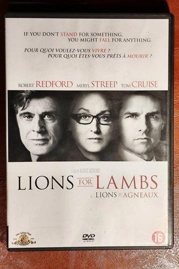 DVD Lions for Lambs 2007 Tom Cruise Robert Redford, Verzenden, Nieuw in verpakking