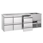 GGM Gastro | Barkoelkast PREMIUM - 2500x700mm - 7 laden |, Verzenden, Nieuw in verpakking, Meubilair