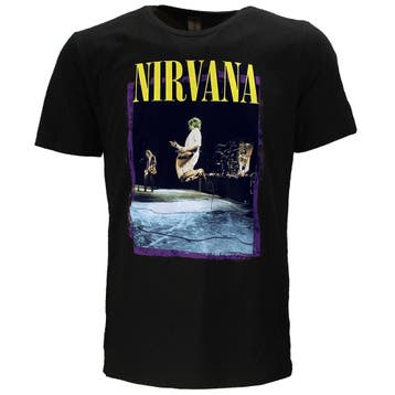 Nirvana Stage Jump T-Shirt, Kleding | Heren, T-shirts, Verzenden, Nieuw
