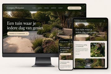 Website. Zonder gedoe. 60,- per jaar