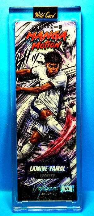 Wild Card Manga Motion Lamine Yamal 1/1 - 1 Card - Excellent, Nieuw