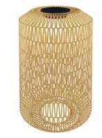 Rotan Solar Tuinlantaarn – Natuurlijk Buitenlamp Ø30×55 cm, Verzenden, Nieuw