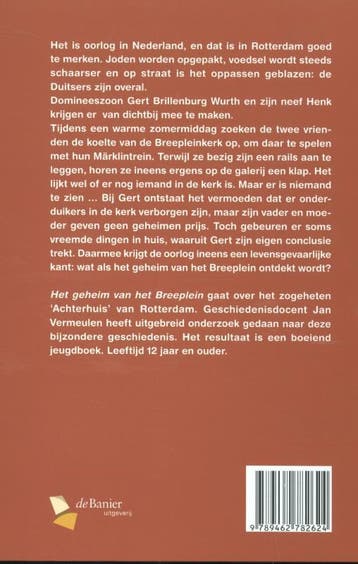 Het geheim van het Breeplein 9789462782624 Jan Vermeulen, Verzenden, Gelezen, Jan Vermeulen