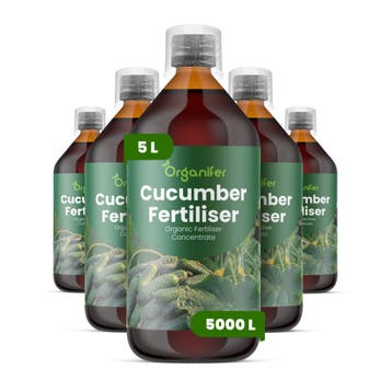 Komkommer Vloeibare meststof - 5x1 liter, Verzenden, Mest