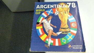 Panini World Cup Argentina 78 Pelé - 1 Compleet album -, Nieuw