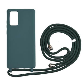 Galaxy Note 10 Crossbody TPU Hoesje met Koord Groen, Ophalen of Verzenden, Nieuw