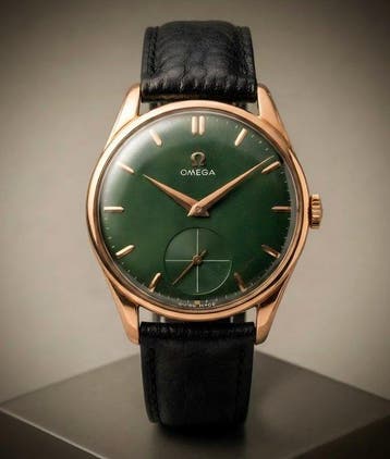 Omega - Manual Wind Cal. 267 - Ref. BK 2893-3 - Green Dial -, Nieuw
