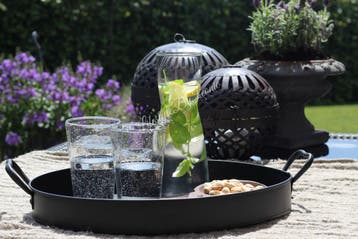 Sapglas met bubbels helder 14 cm, Ophalen of Verzenden, Nieuw