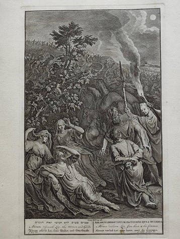 Gilliam van der Gouwen (1669-1720) - Abramo libera Lot, i