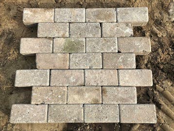 Volop goedkope betonklinkers, bkk, bss, bestrating 8cm dik, Gebruikt, Beton, 10 m² of meer, Klinkers