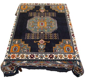 Smyrna tafelkleed Noblesse 32 blauw - div. maten/ rond NIEUW, Ophalen of Verzenden, Nieuw, Rechthoek, Binnen