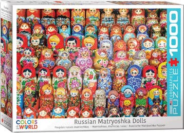 Russian Matryoshkas Dolls Puzzel (1000 stukjes) |, Verzenden, Nieuw