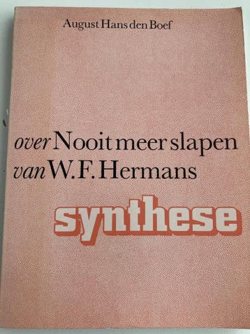 Over Nooit meer slapen van W.F. Hermans / Synthese - Boef, Boeken, Verzenden, Gelezen, Boef